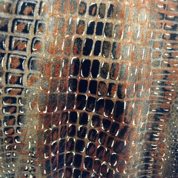 Custom made animal print dress - Picture 6 of 6